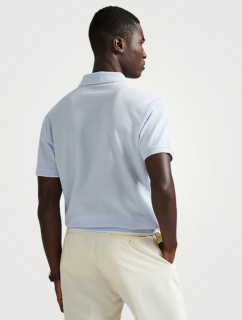 POLO RALPH LAUREN Jacquard Mesh Polo Shirt | Holt Renfrew