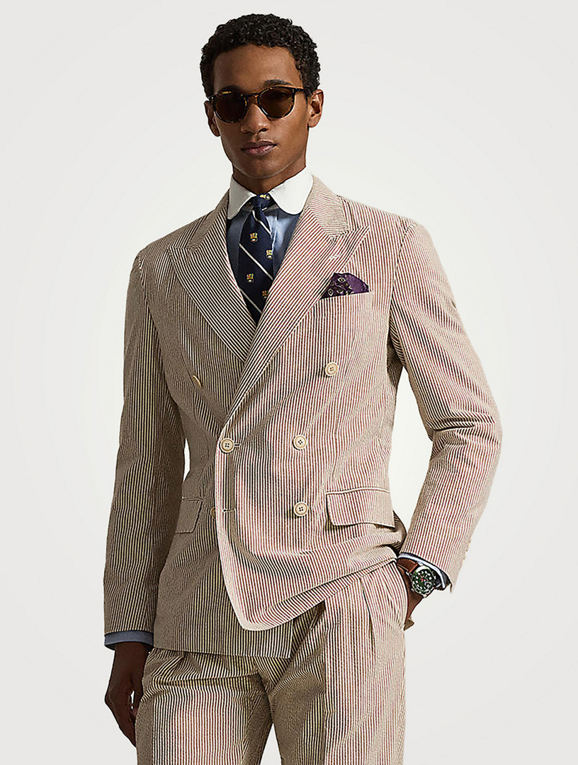 POLO RALPH LAUREN Seersucker Soft Tailored Jacket | Holt Renfrew