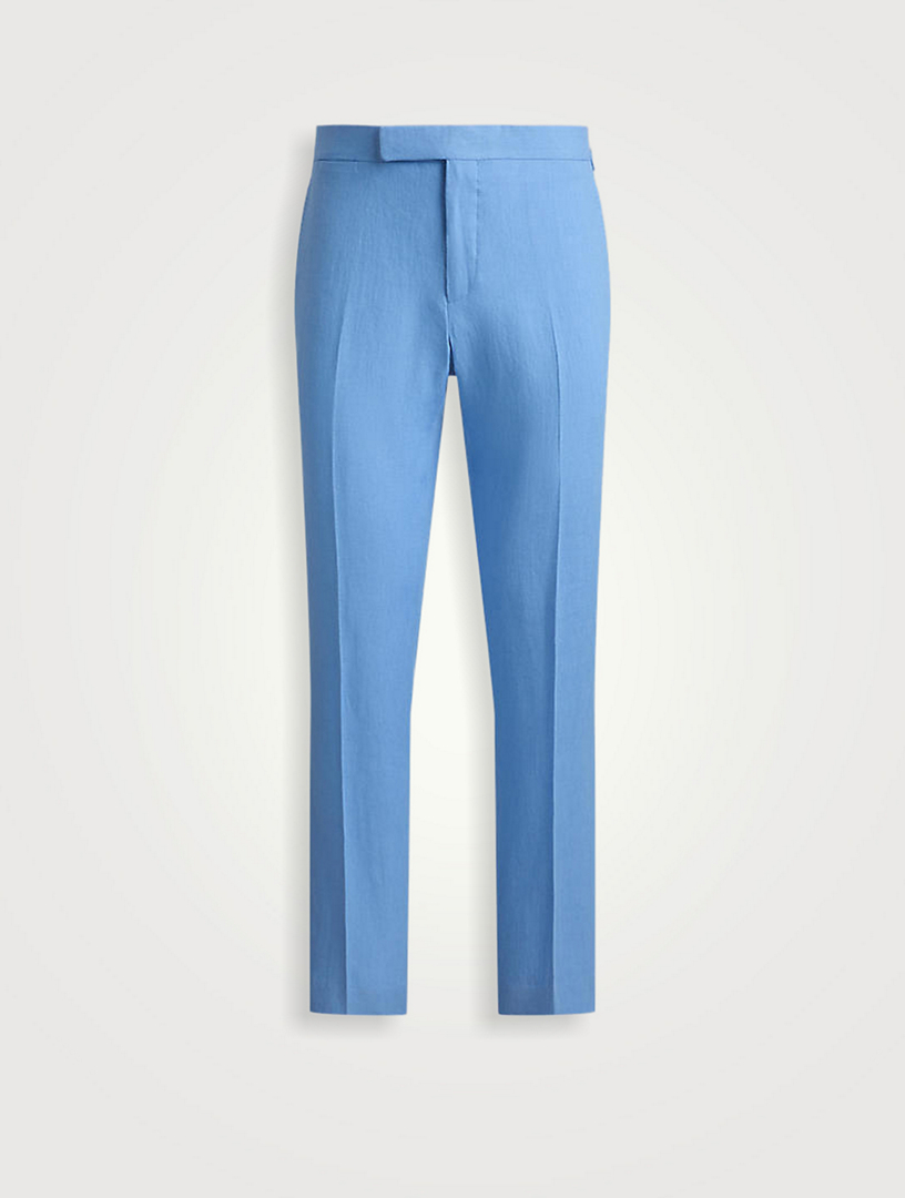 JACK VICTOR Linen And Cotton Denim Pants | Holt Renfrew