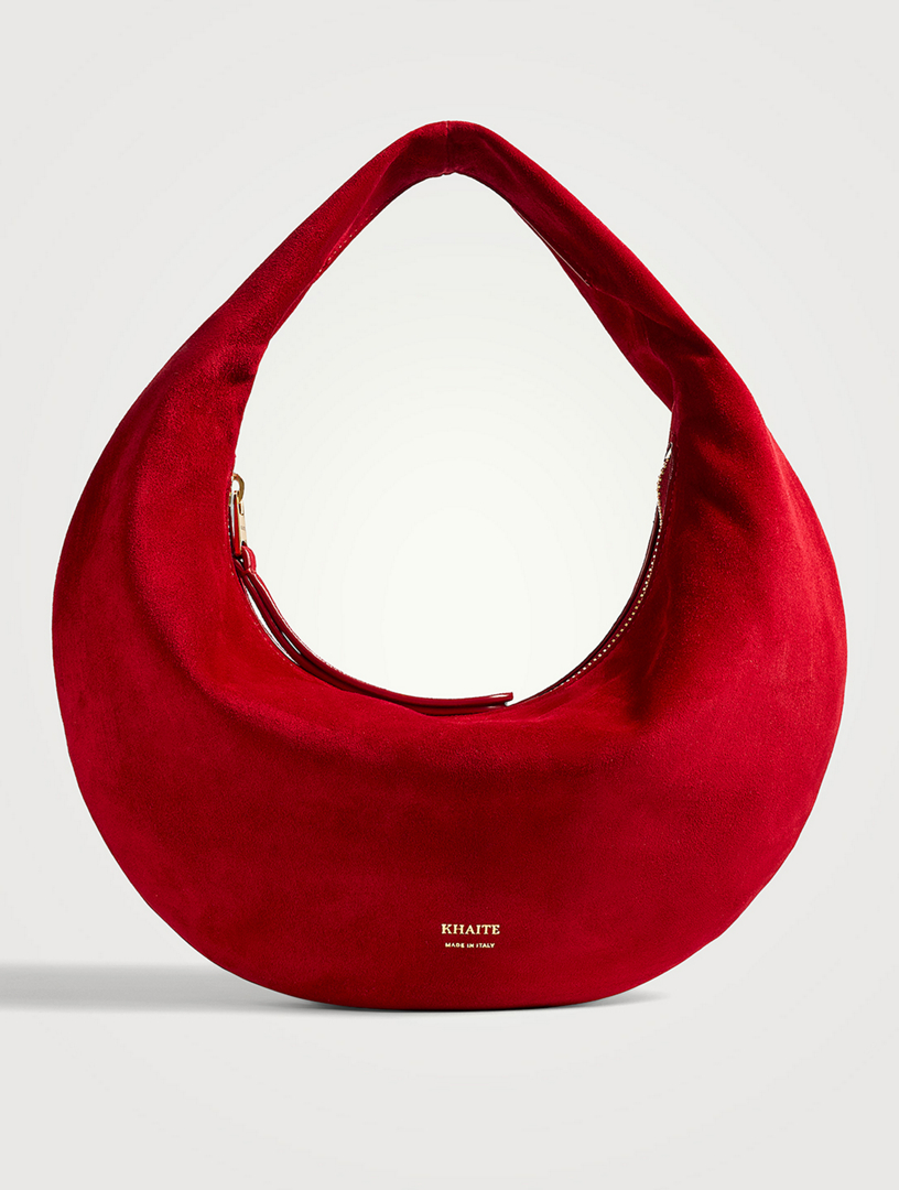 Mini Olivia Suede Shoulder Bag