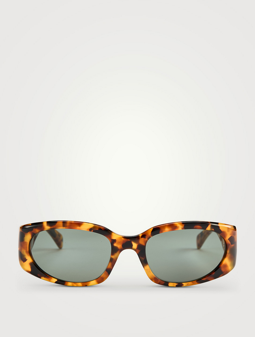 CELINE DÉFILÉ Geometric Sunglasses