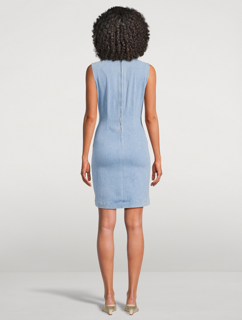 esme denim mini dress Esme Instasculpt Dress Mini | Ballet