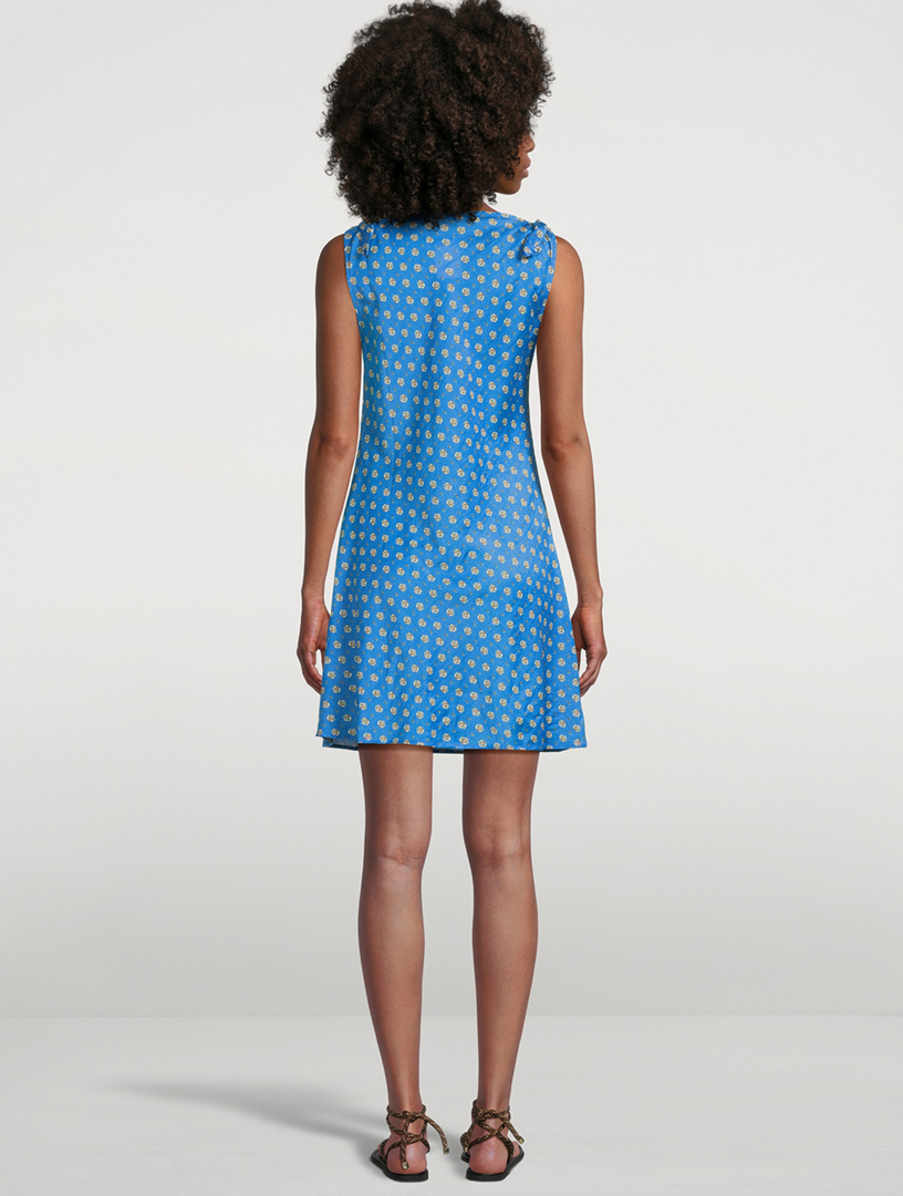 DOEN Maltina Mini Dress In Foulard Print | Holt Renfrew