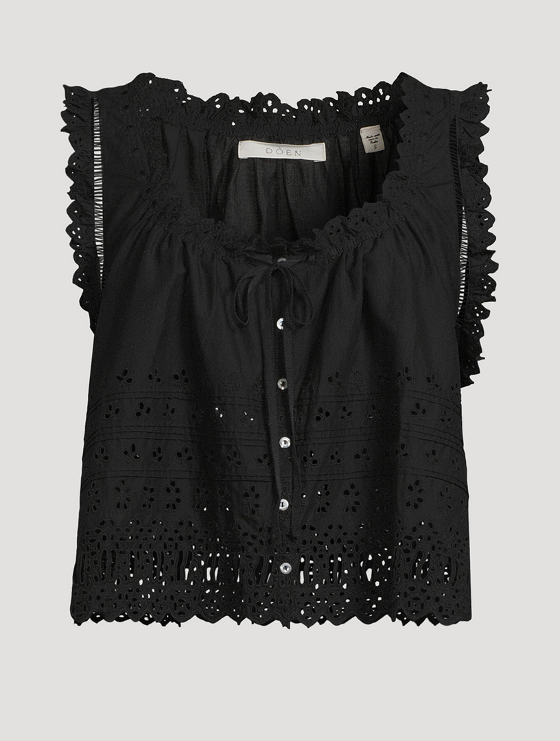 Toussine Eyelet Blouse