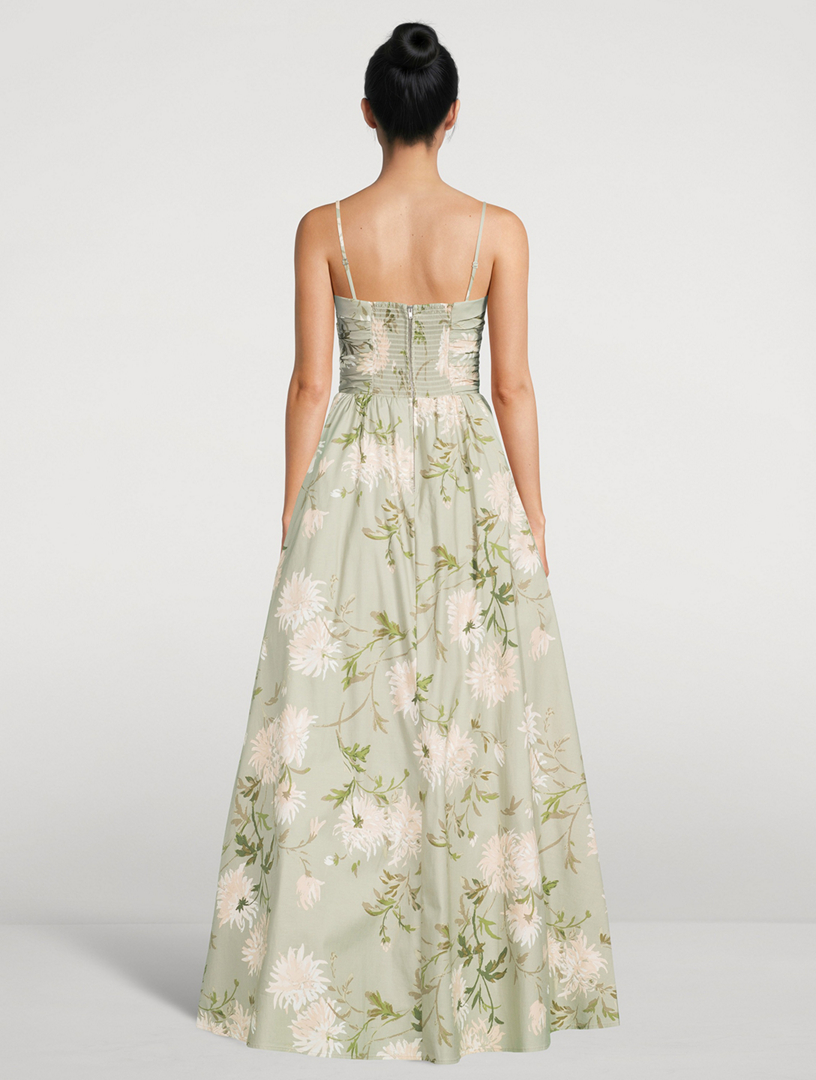 REFORMATION Kastoria Gown In Floral Print | Holt Renfrew