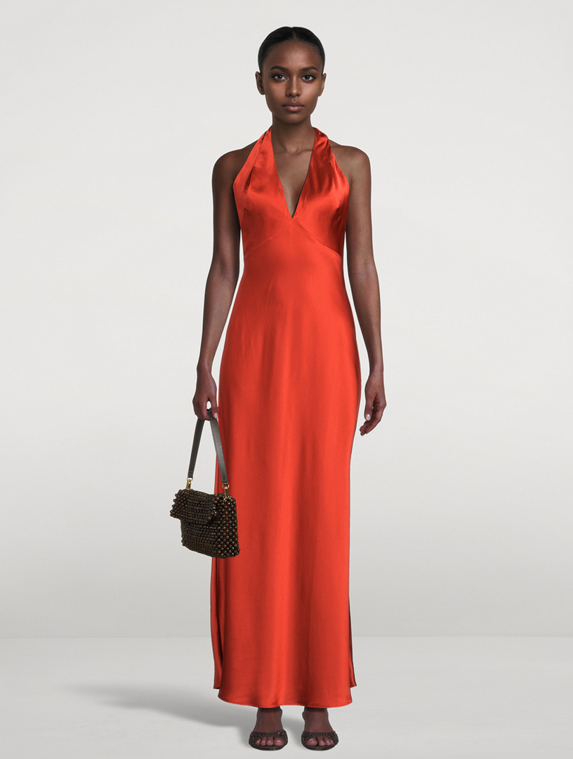 halter dress gown Halter Neckline Wedding Dress WL019 Halter Neckline Wedding Dress WL019