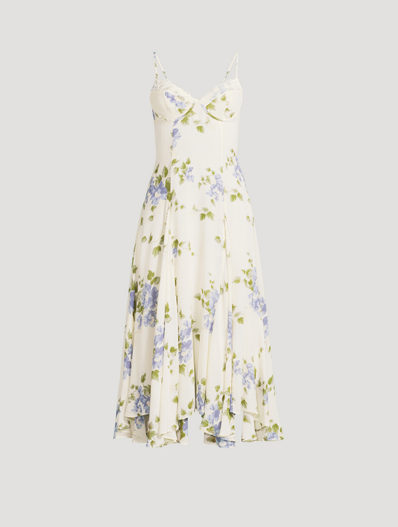 REFORMATION Laia Midi Dress In Floral Print