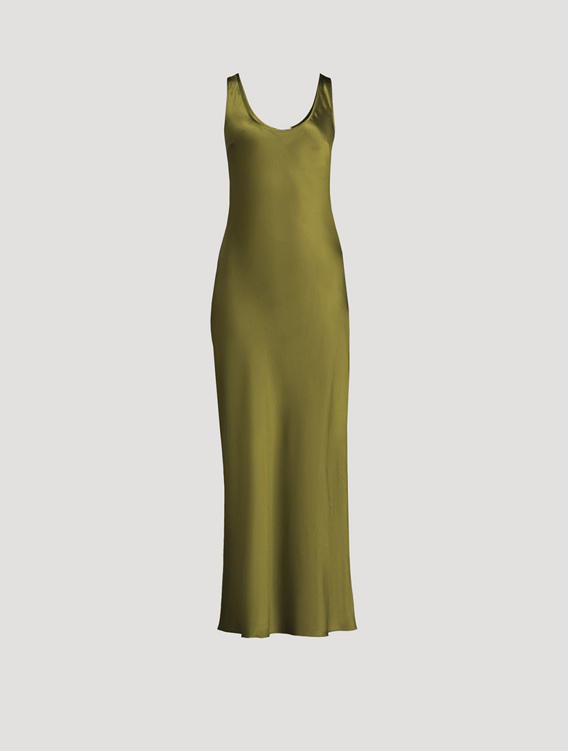 slim fit dress slacks Green skims Dress – OKEA main image 1