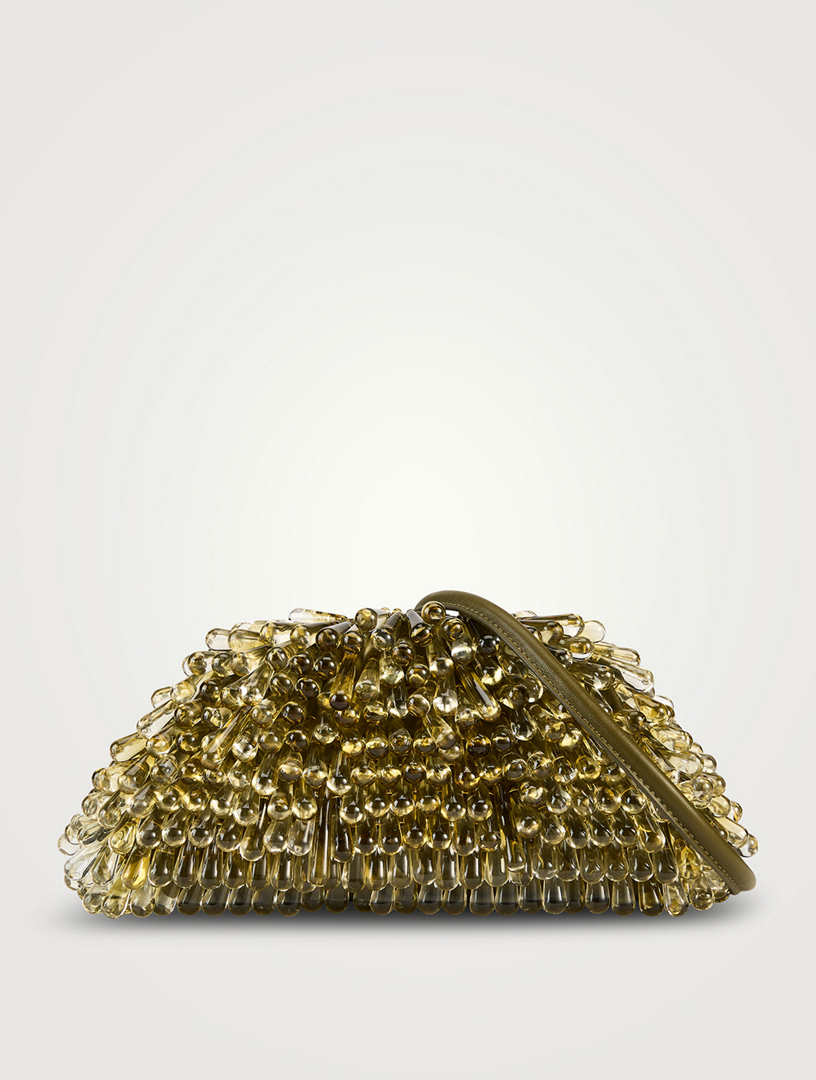 Jaala Beaded Fringe Crossbody Bag