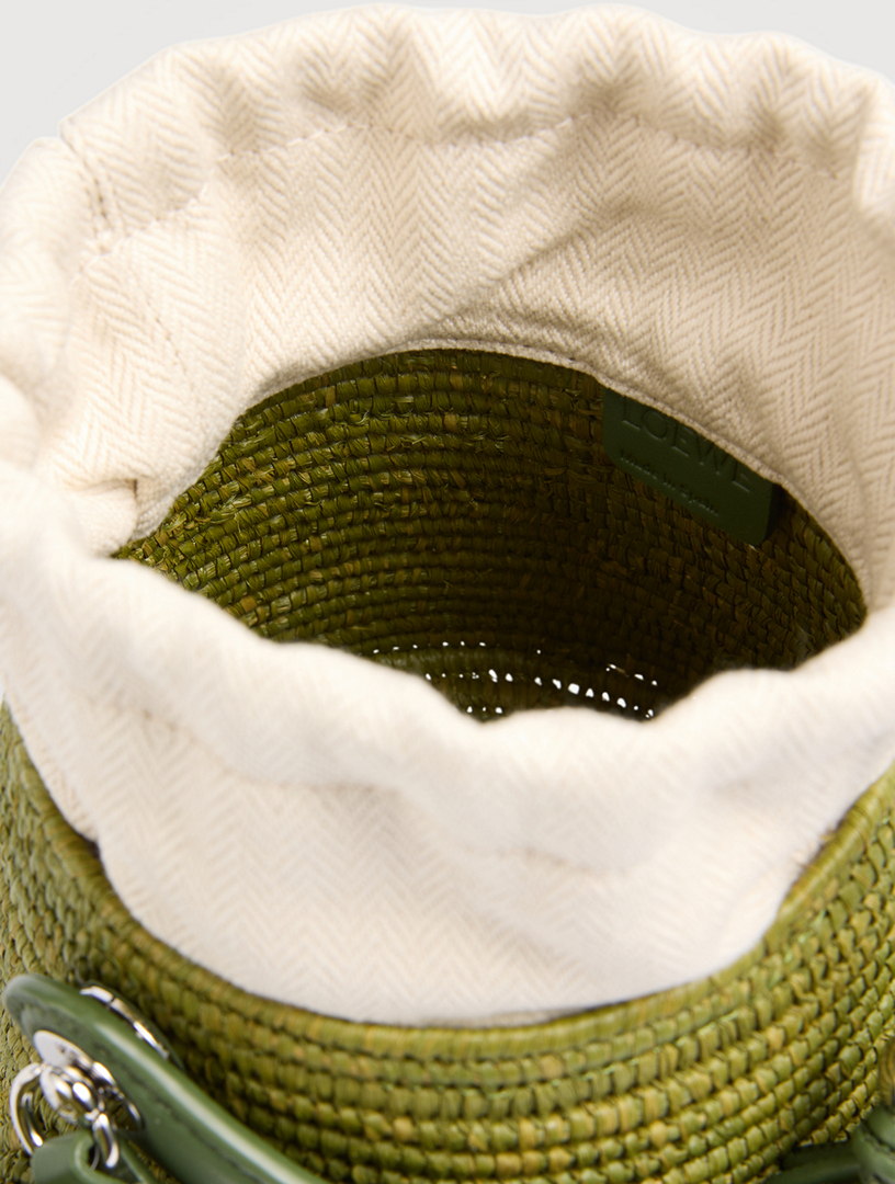 LOEWE Loewe x Paula's Ibiza Watering Can Raffia Bag | Holt Renfrew