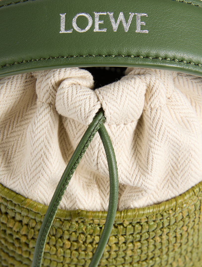 LOEWE Loewe x Paula's Ibiza Watering Can Raffia Bag | Holt Renfrew