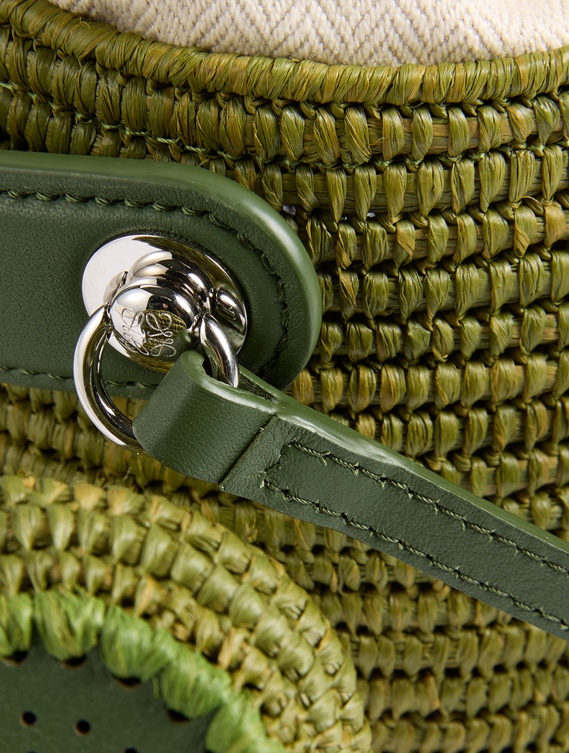 LOEWE Loewe x Paula's Ibiza Watering Can Raffia Bag | Holt Renfrew