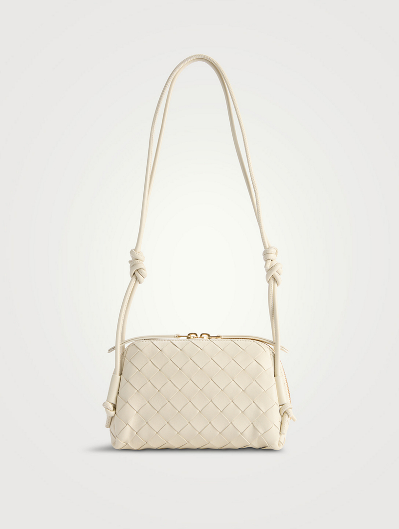 Concert Intrecciato Leather Crossbody Bag