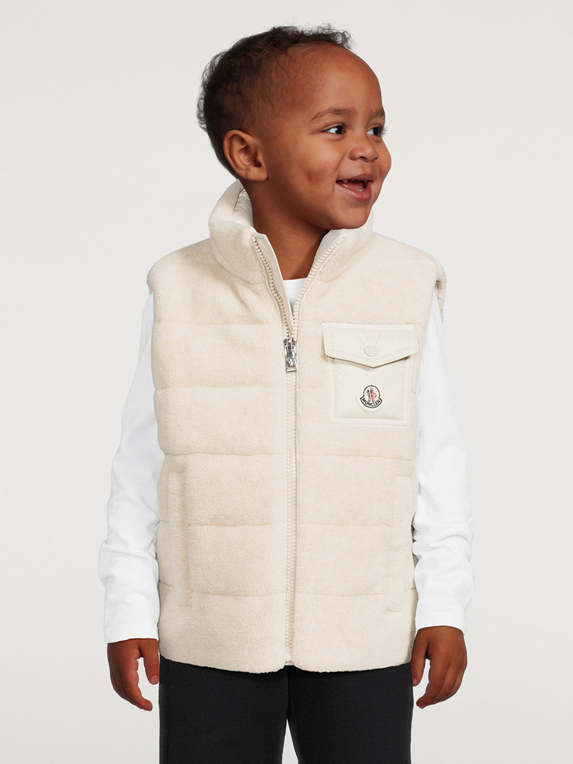 MONCLER Merek Shearling Down Vest | Holt Renfrew