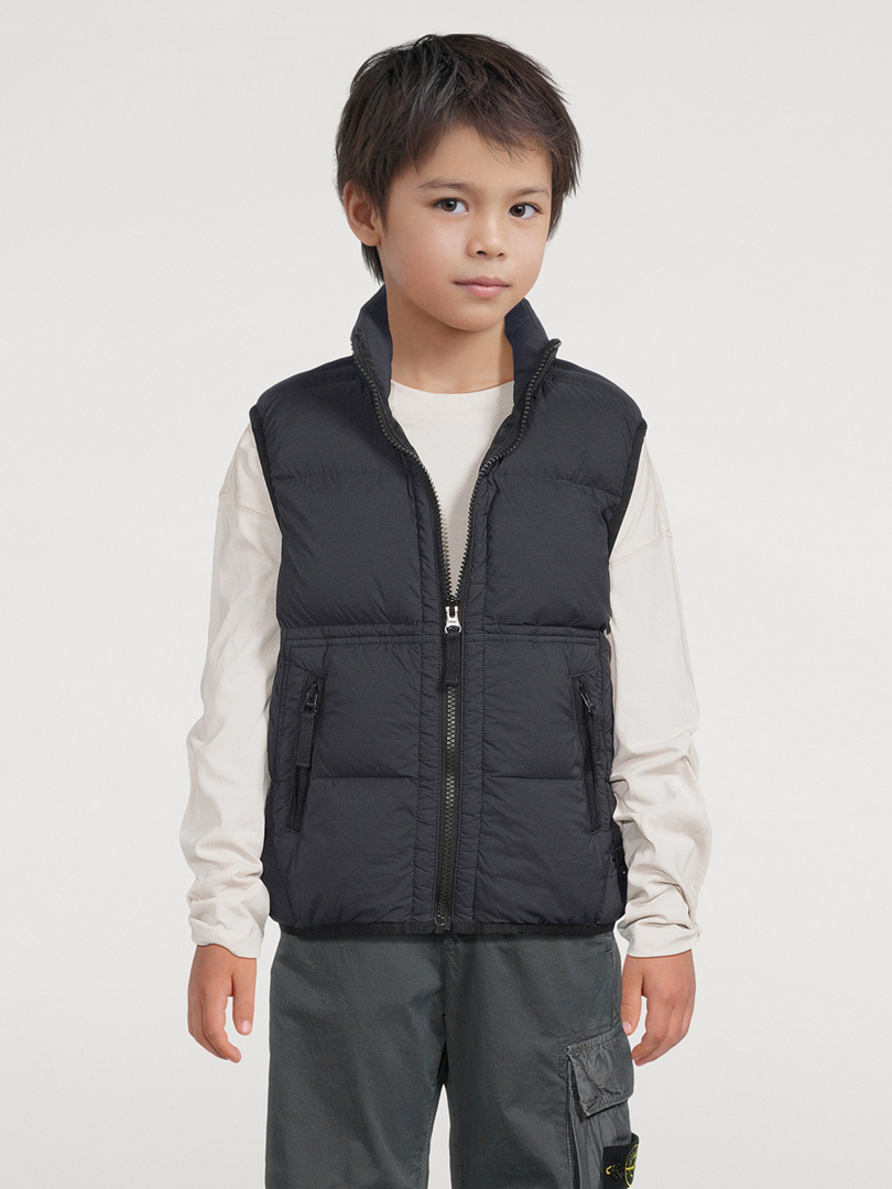 STONE ISLAND Nylon Stretch Down Vest | Holt Renfrew