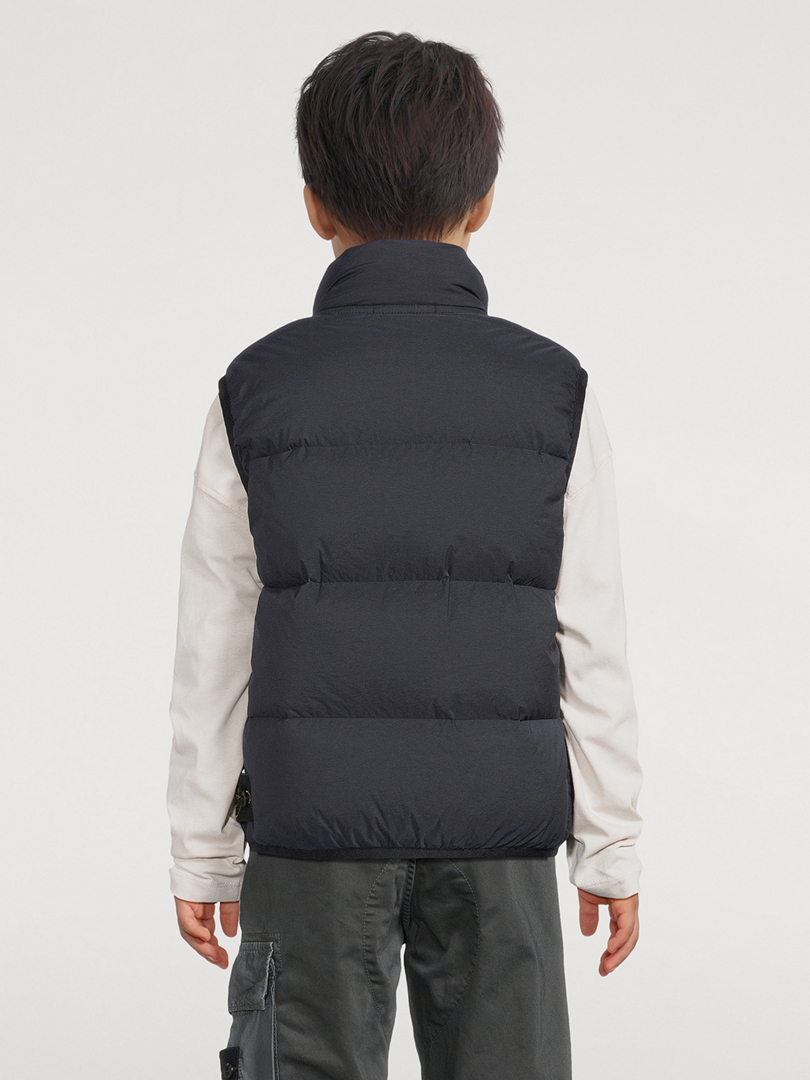STONE ISLAND Nylon Stretch Down Vest | Holt Renfrew
