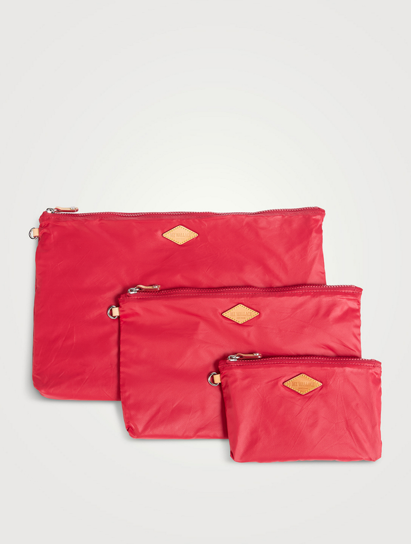 MZ WALLACE Jimmy Deluxe Duffel Bag In Gingham Print | Holt Renfrew