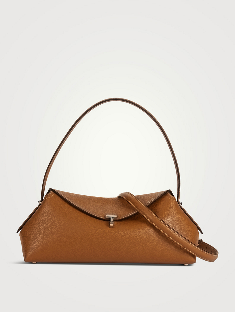 TOTEME T-Lock Leather Top Handle Bag | Holt Renfrew