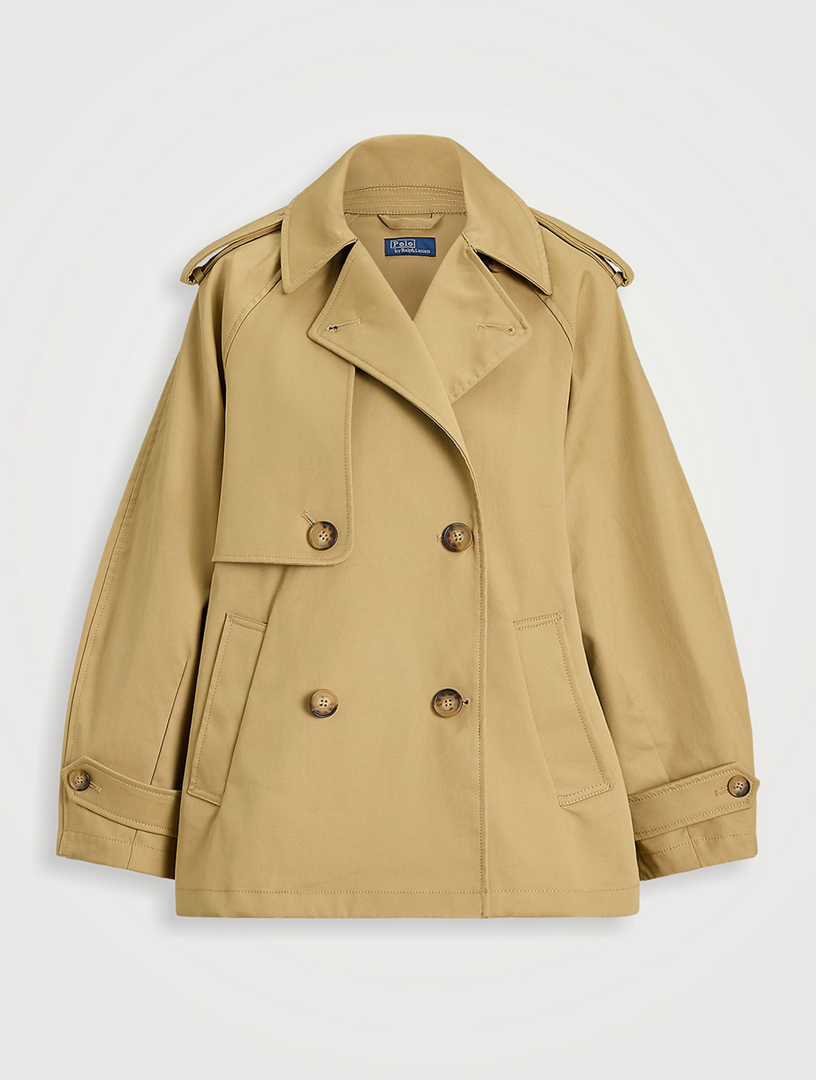 POLO RALPH LAUREN Cotton Twill Trench Jacket | Holt Renfrew