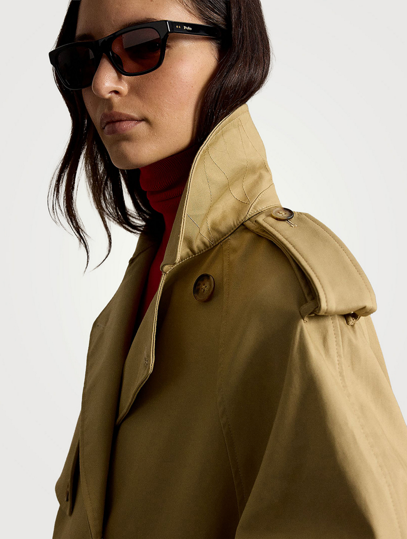 POLO RALPH LAUREN Cotton Twill Trench Jacket | Holt Renfrew