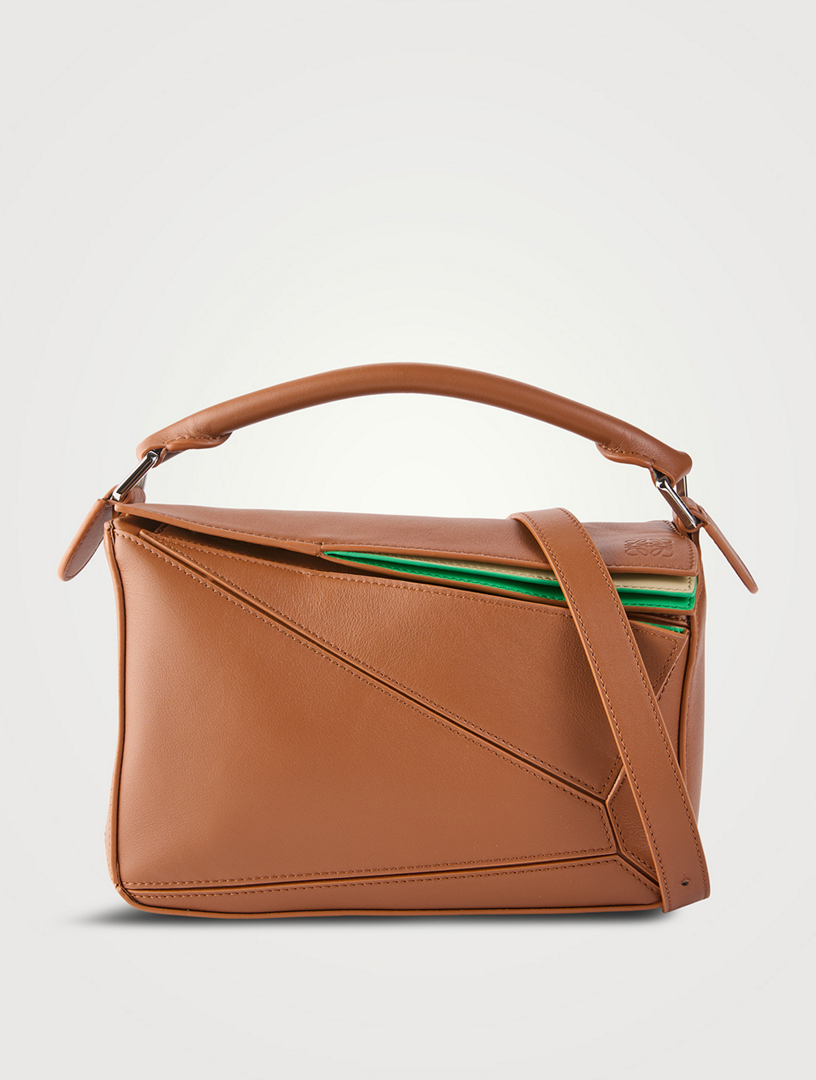 LOEWE Small Puzzle Layered Leather Bag | Holt Renfrew