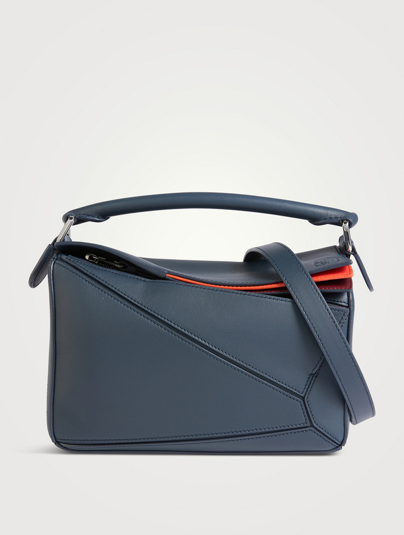 LOEWE Small Puzzle Layered Leather Bag | Holt Renfrew