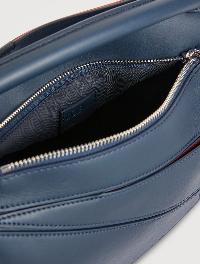 LOEWE Small Puzzle Layered Leather Bag | Holt Renfrew