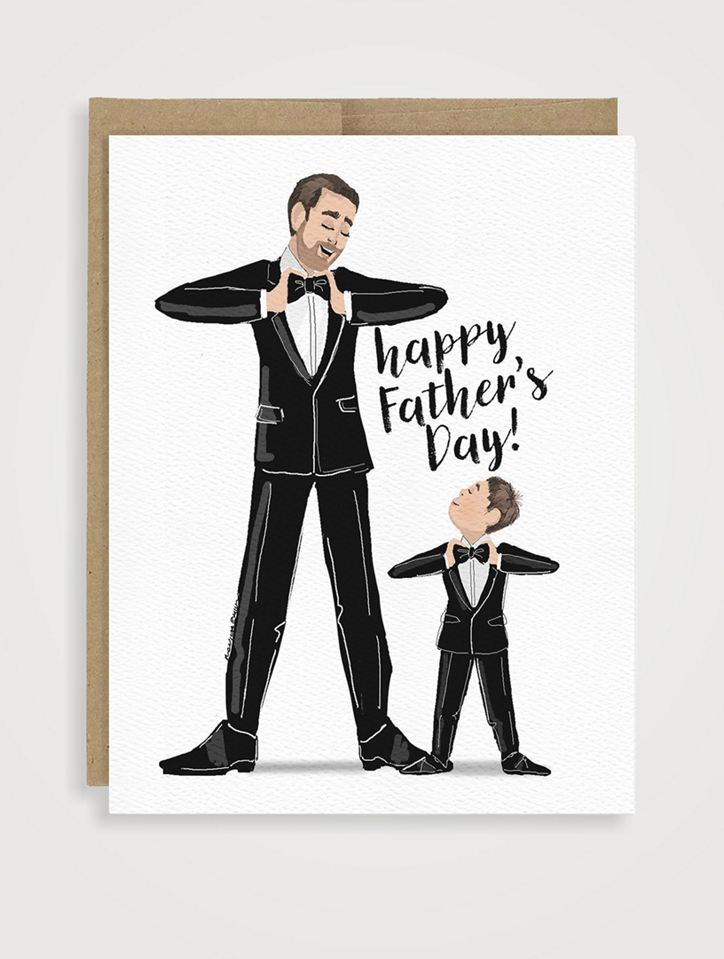 Bowtie Besties Father's Day Greeting Card
