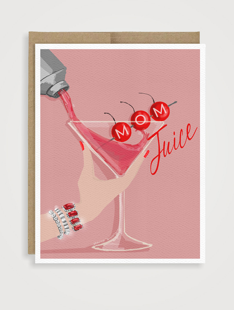 Carte de vœux pour la fête des Mères Mom Juice