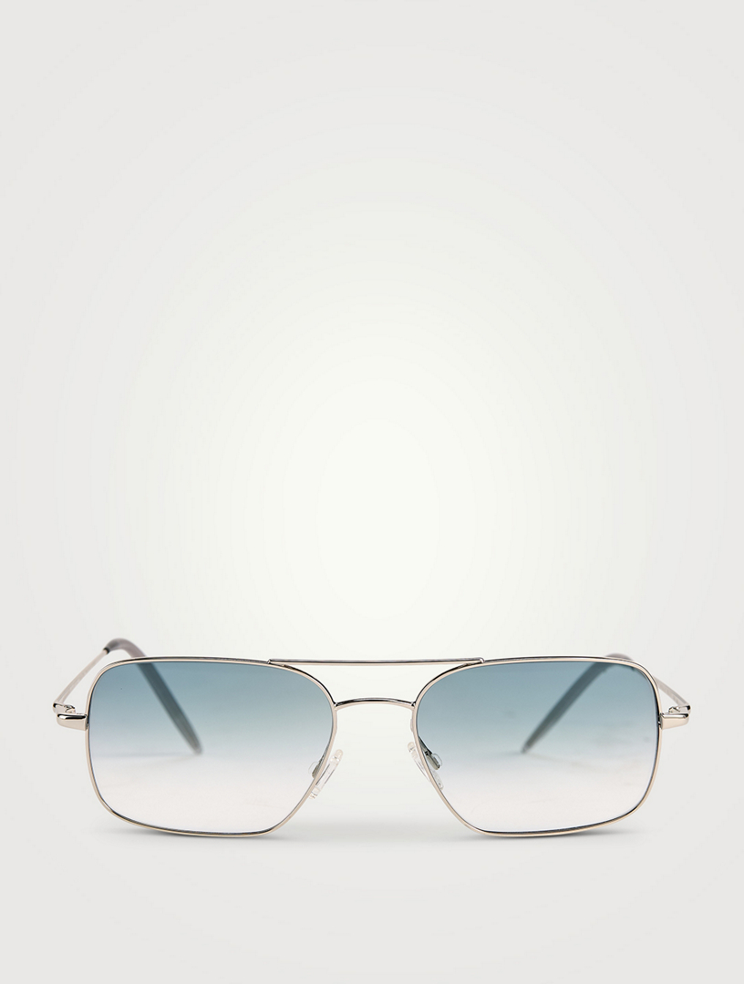 OLIVER PEOPLES OV1373S Victory II Rectangular Sunglasses | Holt