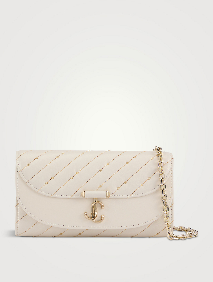 JIMMY CHOO Avenue Curve Leather Wallet-On-Chain | Holt Renfrew