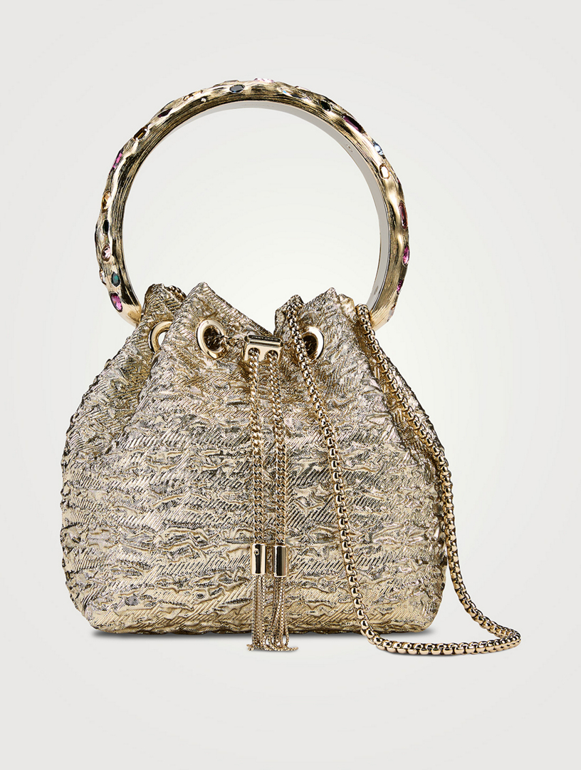 Bon Bon Lurex Jacquard Clutch