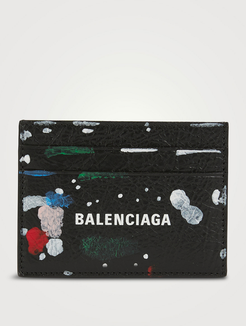 Cash Card Holder In Painter's Shirt Artwork