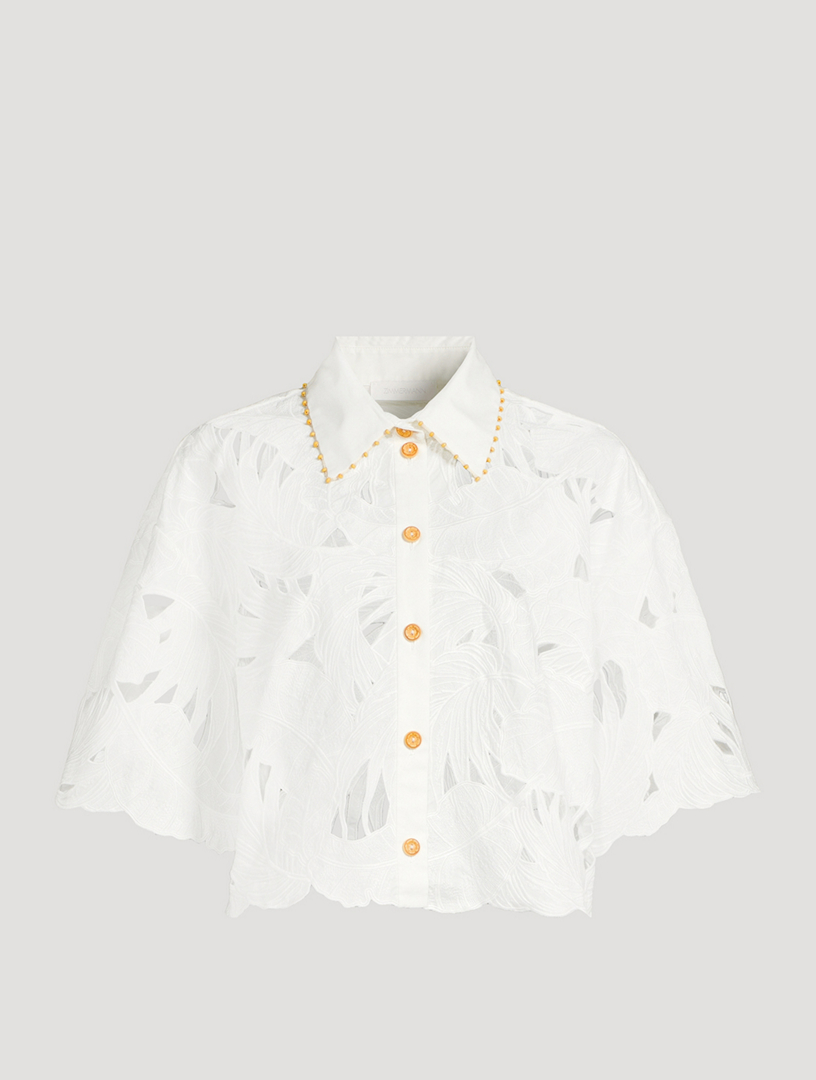 Mahon Embroidered Cotton Shirt