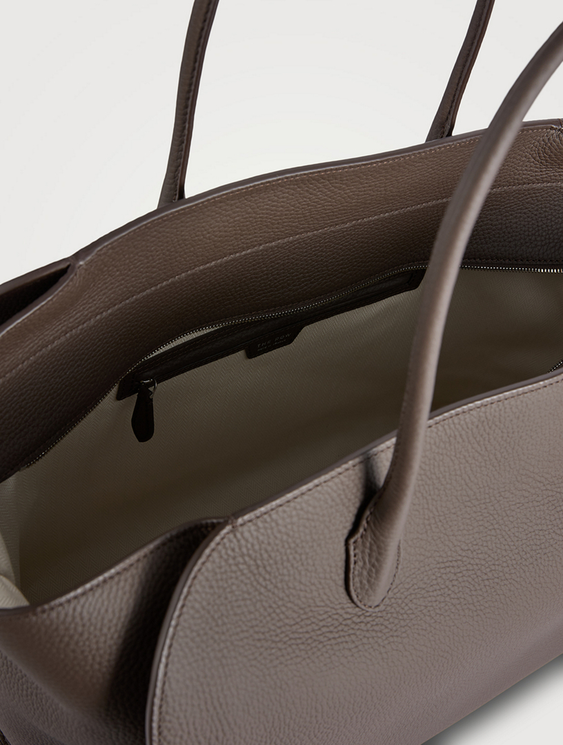 THE ROW Marlo 17 Leather Tote Bag | Holt Renfrew