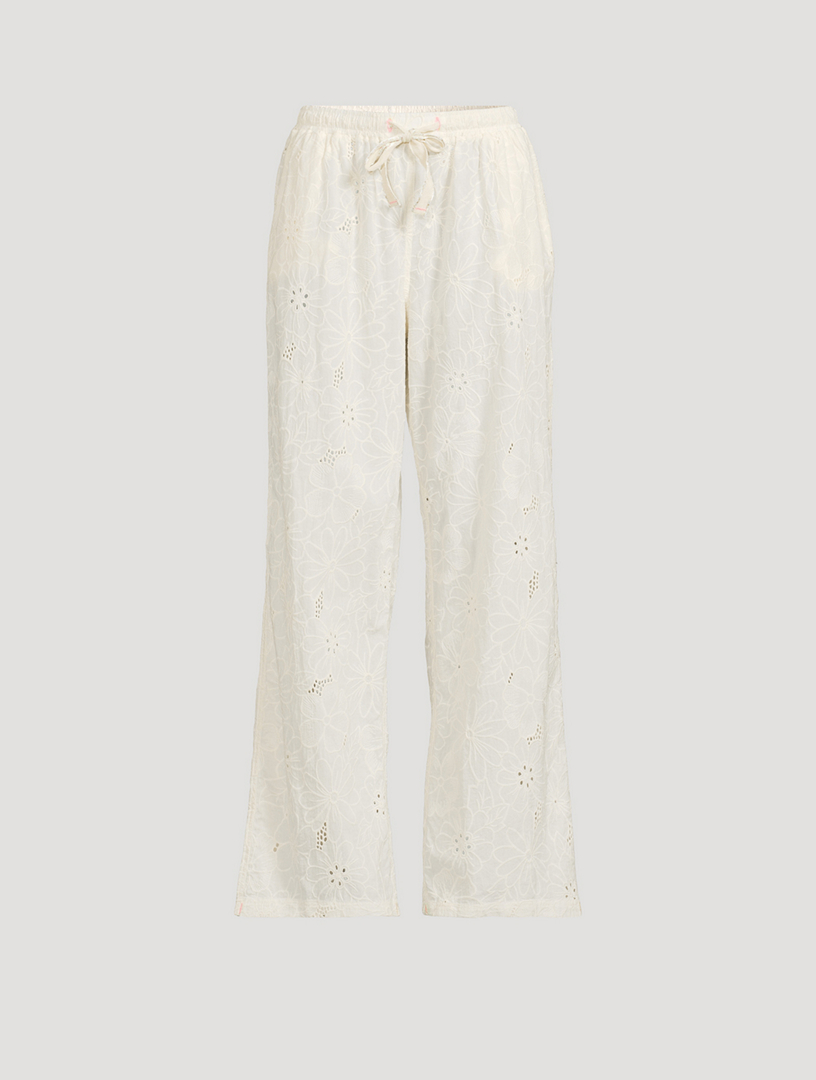 パンツ Nerazzurri Crinkled Eyelet Pants 99CLUB パンツ Nerazzurri 