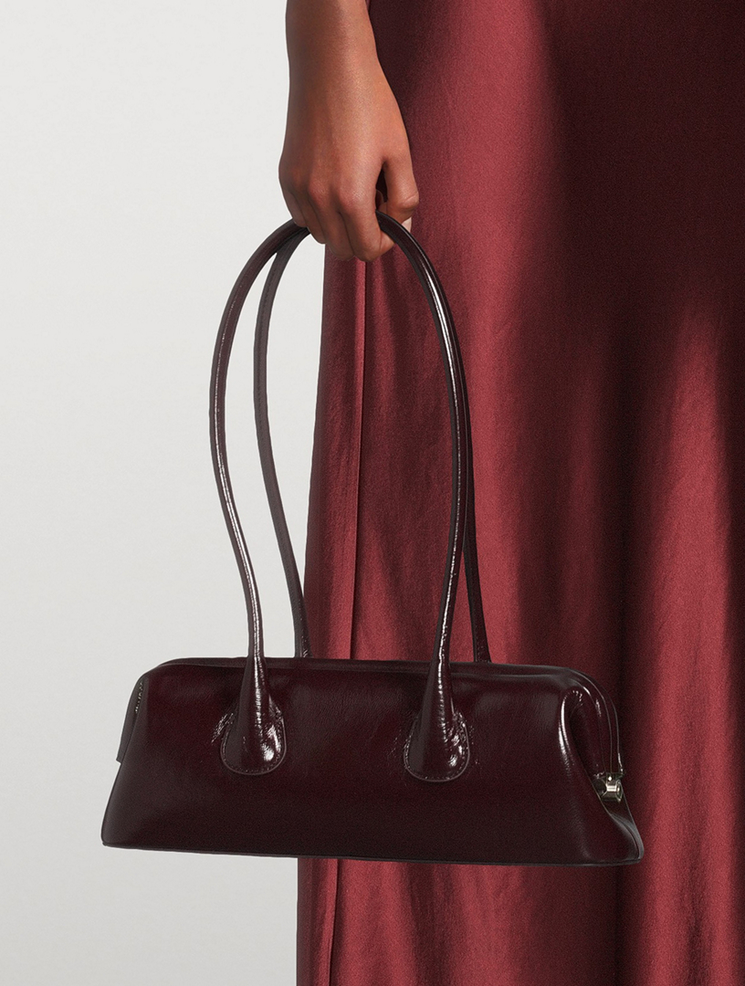 OSOI Mini Boat Wide Leather Shoulder Bag | Holt Renfrew