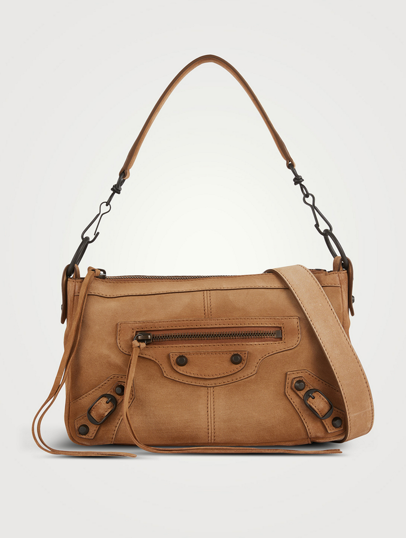 Mini Le City Moto Suede Bag