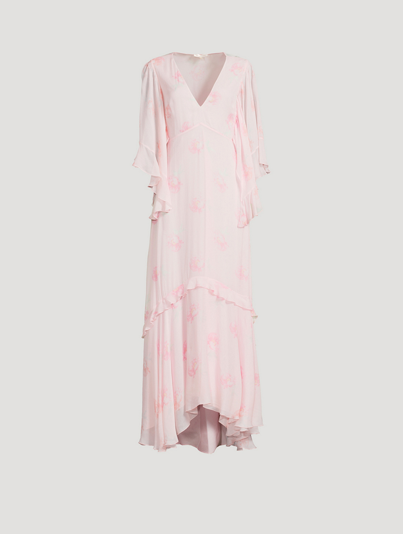 cut out backless maxi dress MABLE Cutout Waist Backless Maxi Dress