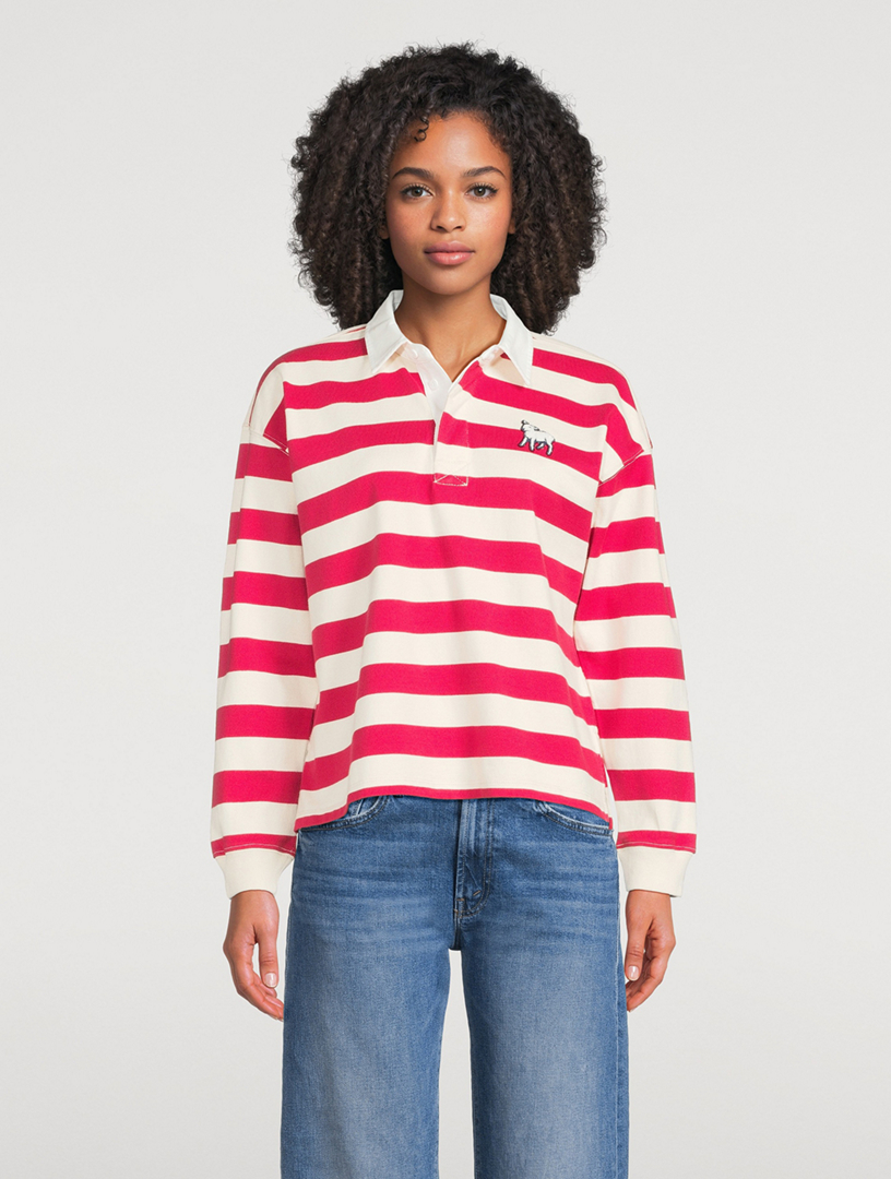 BELVET Striped Rugby Shirt 即完品 BELVET Striped Rugby Shirt 即完品 Striped Rugby Shirt – BELVET