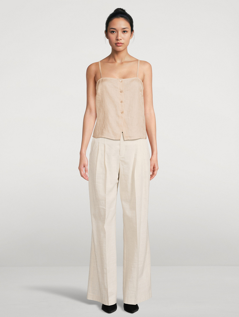 FRAME The Linen Cami | Holt Renfrew