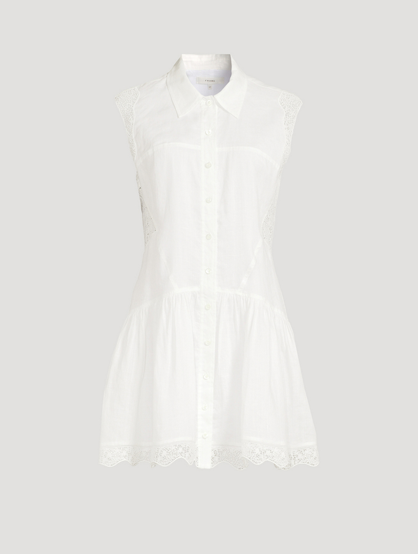 FREE PEOPLE Tabby Lace Mini Dress | Holt Renfrew
