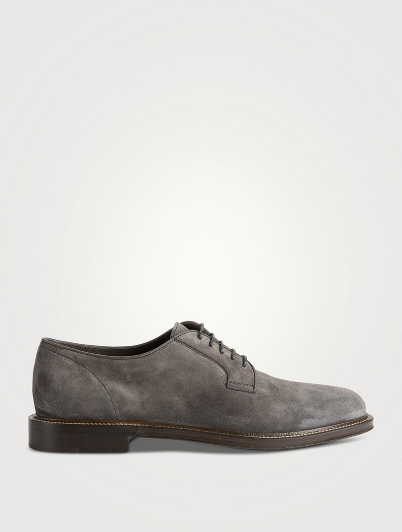 Suede Derby Shoes
