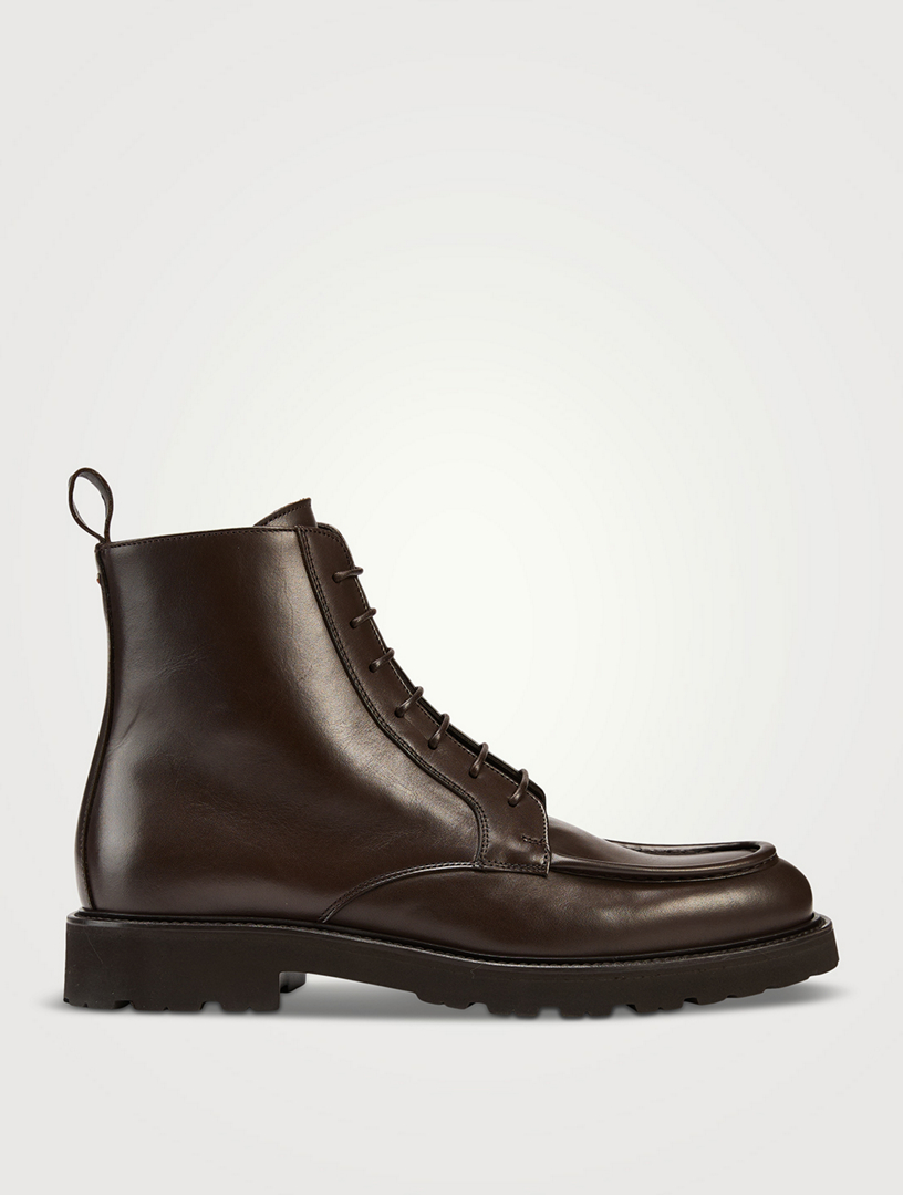 Apron Derby Boots