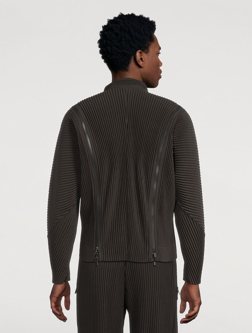 HOMME PLISSÉ ISSEY MIYAKE Multi-Fastened Jacket | Holt Renfrew