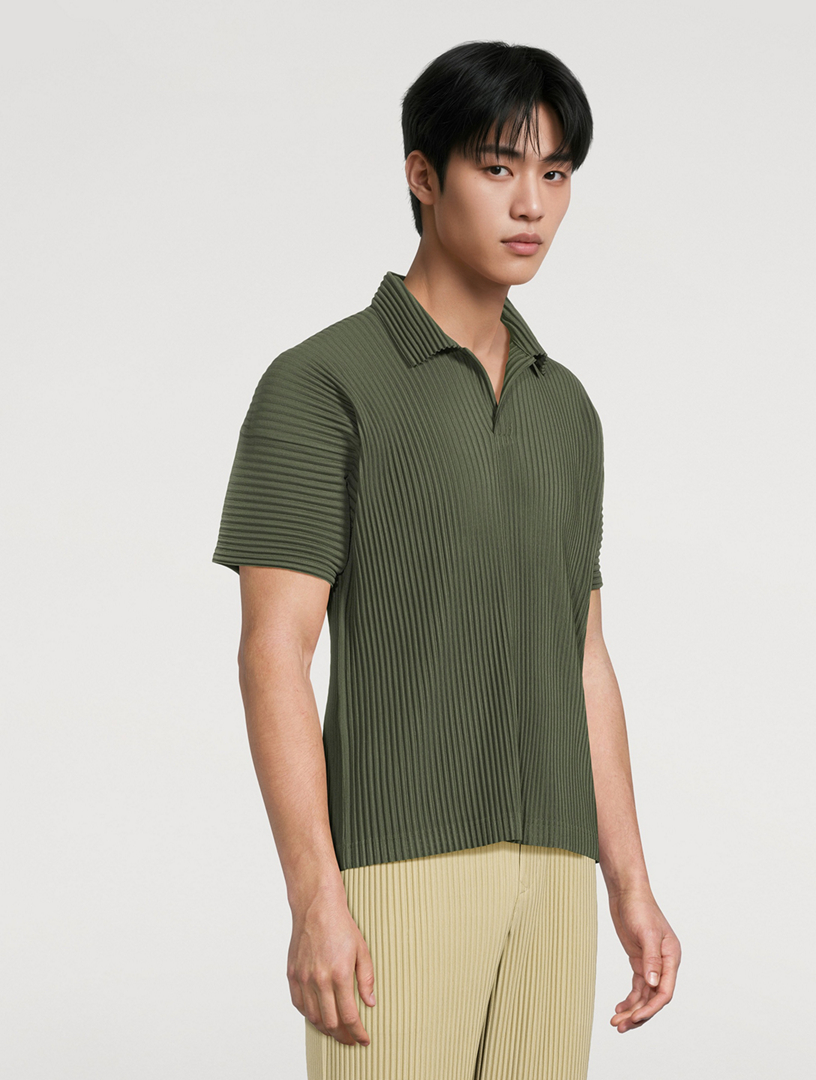 HOMME PLISSE ISSEY MIYAKE 半袖カットソー サイズ2 HOMME PLISSÉ ISSEY MIYAKE Colour Pleats 2 Shirt | Holt Renfrew