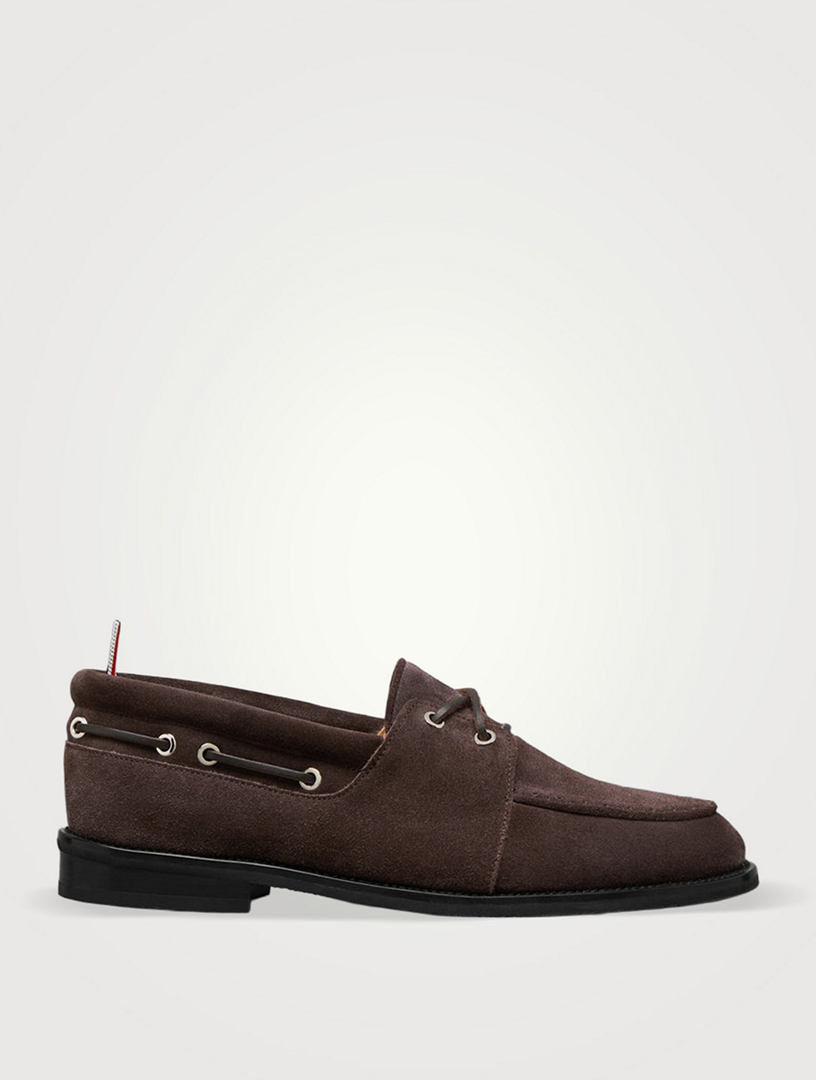 Suede Boat Shoes