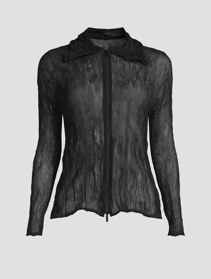 PLEATS PLEASE ISSEY MIYAKE Tatami April Cardigan | Holt Renfrew