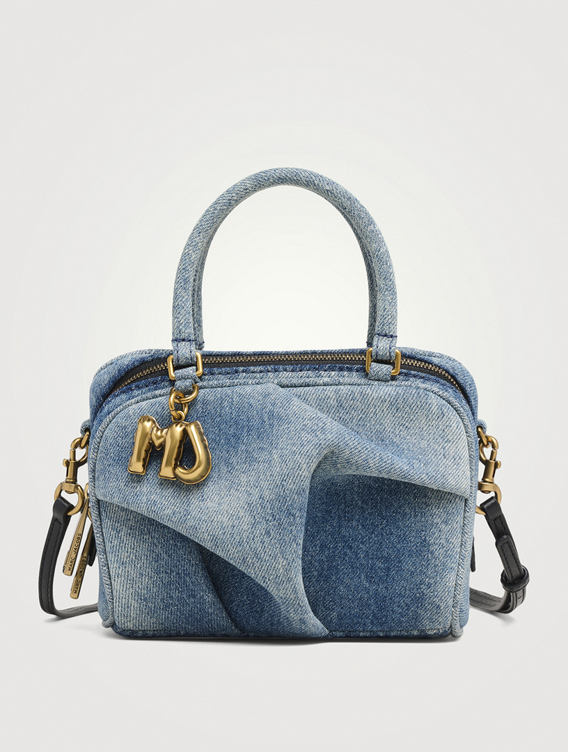 MARC JACOBS The Mini Wave Denim Top Handle Bag | Holt Renfrew