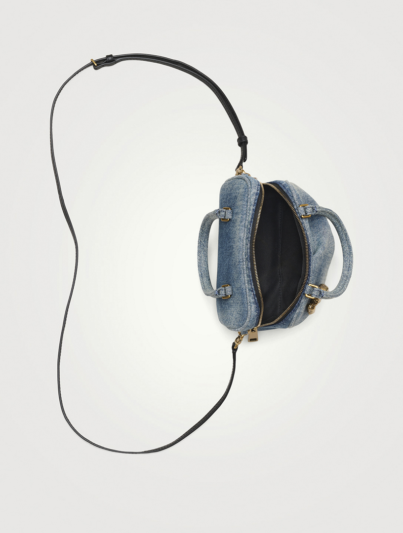 MARC JACOBS The Mini Wave Denim Top Handle Bag | Holt Renfrew